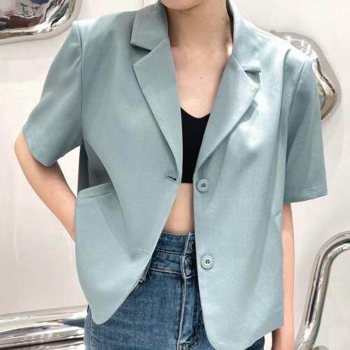 new韩版短款小西装外套，女装西装，Ultra Niche