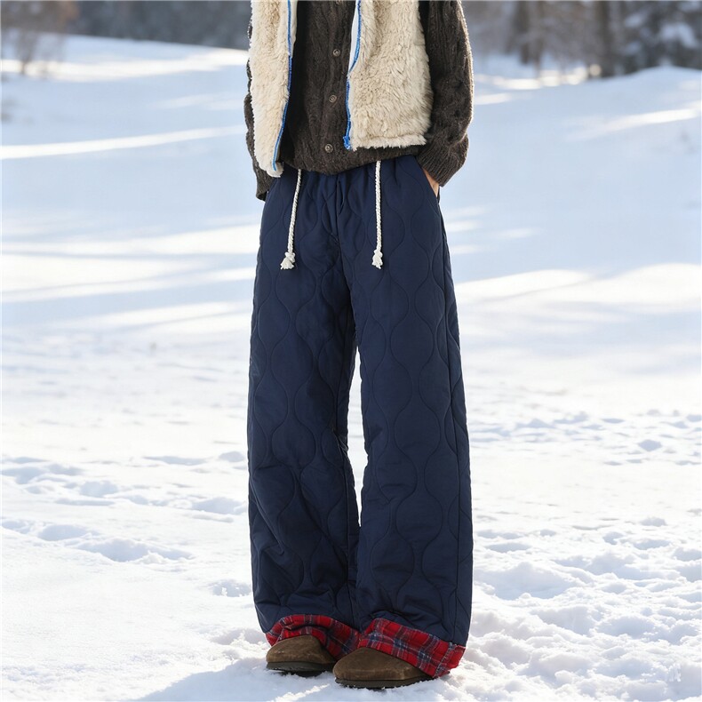 【现货】XZ612-K232-P65冬季棉裤葫芦纹压线防水滑雪裤防风裤，男装棉裤，星座612