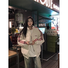 三条杠立领加厚短款棉服男女冬季保暖面包服中性风棉袄美式外套潮，男装棉衣，星座213