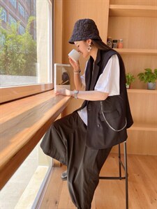 马甲,女装马夹,线象