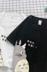 YT26150-P30亚麻短袖t恤男大码五分袖男宽松七分袖港风摆拍，男装T恤，电商A040