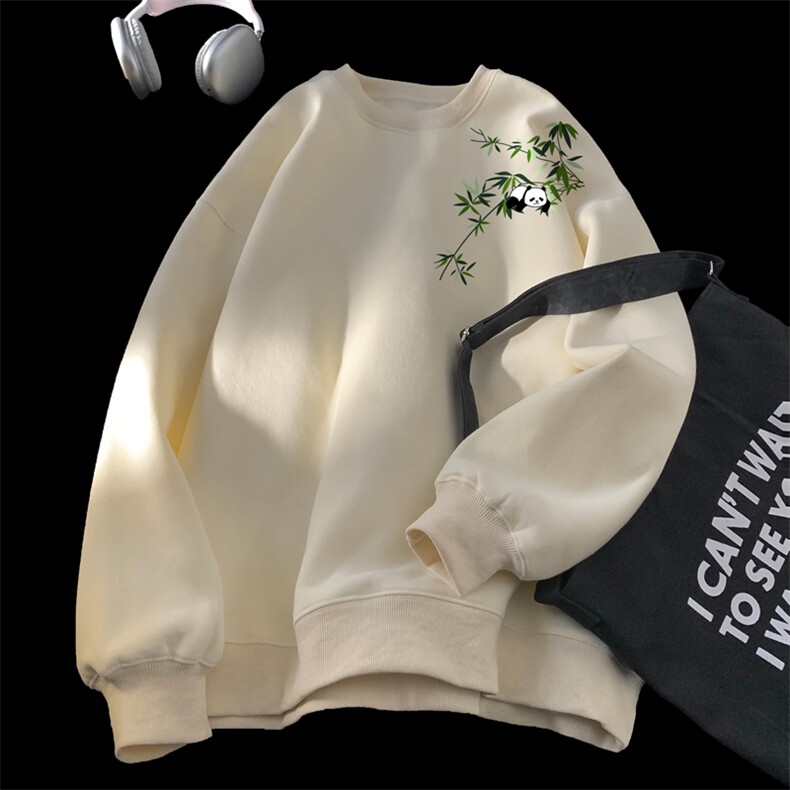 ！圆领卫衣男装港风长袖T恤男外套男WY215-特P23,男装T恤,电商B367