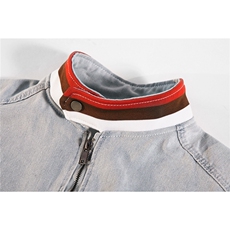 美式复古cleanfit牛仔外套男痞帅底特律立领工装夹克JK89644-p79，男装工装外套，星座1008