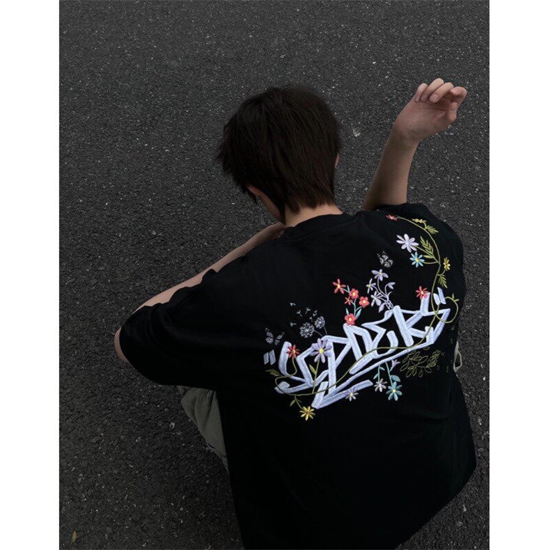 原版做工前后刺绣纯棉短袖ZX0277-特批32,男装T恤,星座313A(原308A-2)