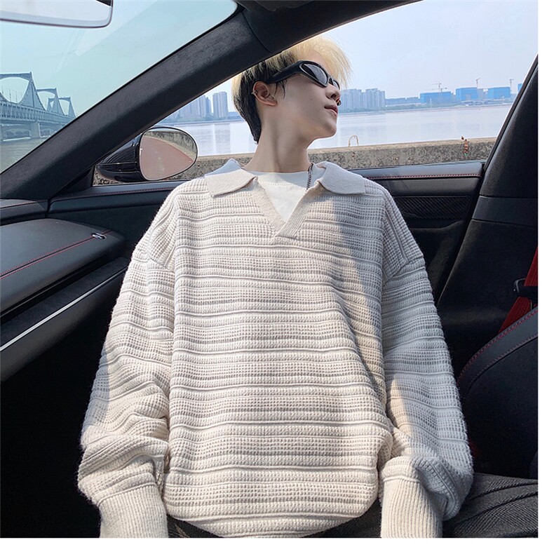 毛衣男秋冬新款港风宽松针织毛衫MYA8-P58,男装针织衫/毛衣,星座214-3