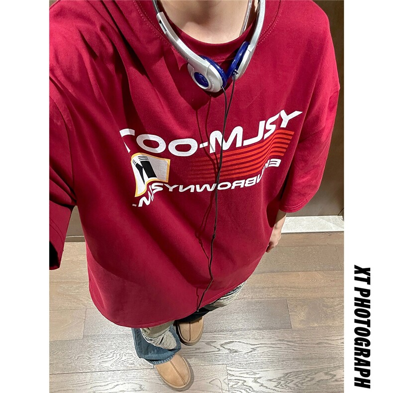 1中性条纹印花设计潮大码M-5XL短袖T恤男DT77779P18块特价控38,男装T恤,星座226-2
