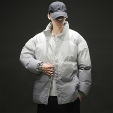冬季男士新款加厚宽松立领渐变棉衣上衣外套青年棉服8890-特P55，男装棉衣，星座1403A