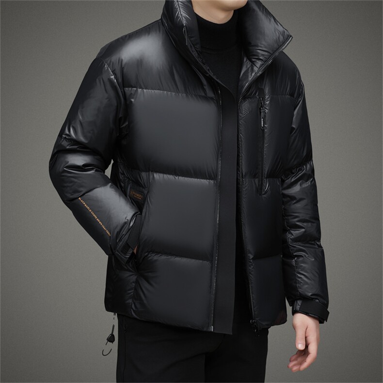 V2622情侣款黑金鹅绒高货男装羽绒服精品欧货品质P390,男装羽绒服,钱塘207-3