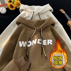 供抖音加绒加厚双面奥粒绒卫衣男外套416B-1-WYJ780-特P60限88，女装短外套，星座416B-1