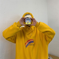 A040-WY2064-P40连帽卫衣男加肥加大码胖子棒球服外套，男装卫衣，电商A040