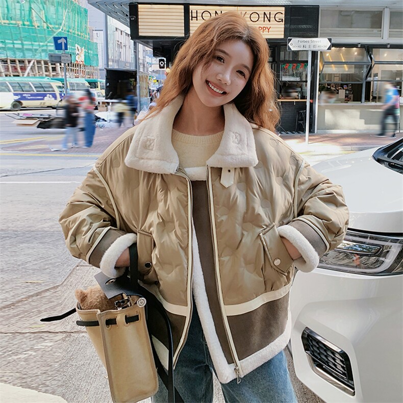 小众设计感羽绒服女短款2025冬季新款加厚减龄小个子90白鸭绒外套,女装羽绒服,2C201