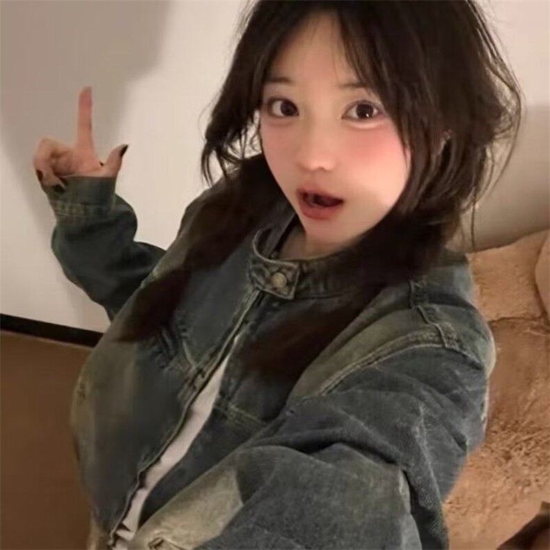 【有货】DJK2034-P68新款美式复古水洗做旧牛仔外套男秋冬夹克,男装夹克,星座603-2