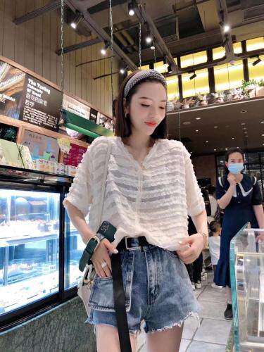 韩系蕾丝上衣，，其它，一杭