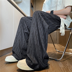 夏季新款宽松透气休闲裤冰丝凉感长裤B315-K25682-特p30-控58，男装休闲裤，电商B315