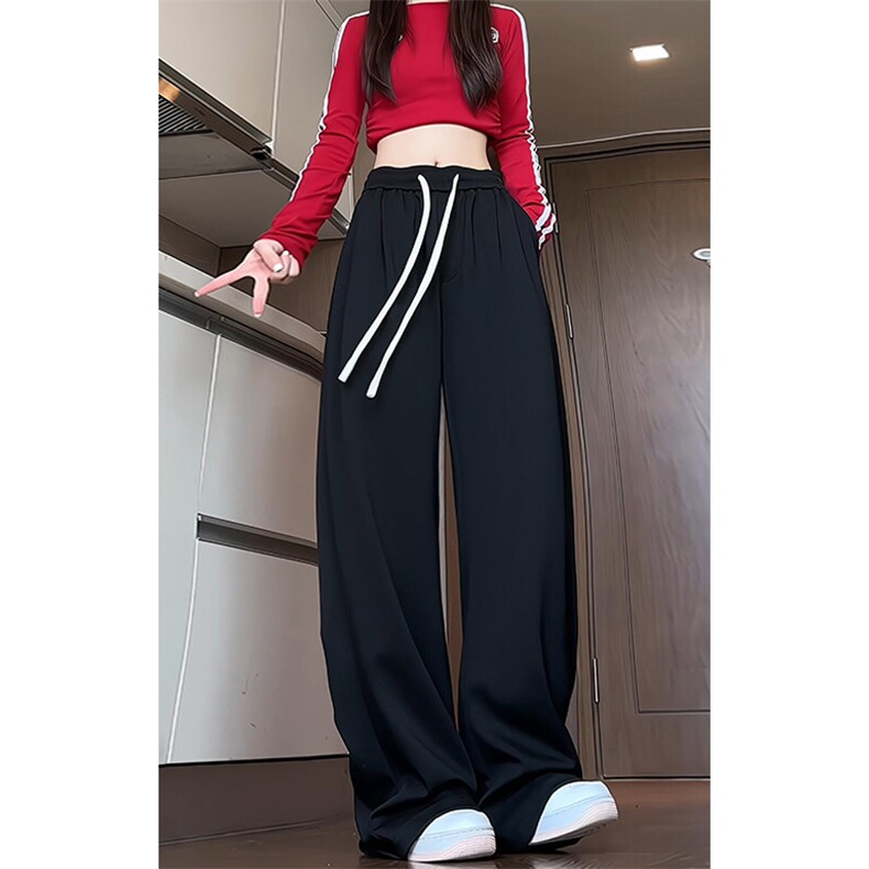 特批P45无差价秋新空气层弯刀糯米裤男cleanfit中性潮拖地裤K1687，男装休闲裤，电商A001-1