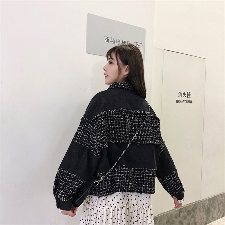 现货271-1977-P125新款小西装短外套控价178,女装短外套,浙宝271