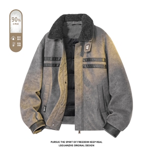 2025 冬季新款 港风白底大码90%白鸭绒羽绒服M-3XL G9901-特P259图片