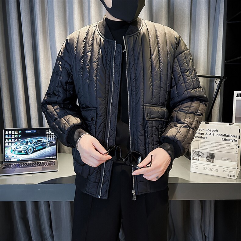 直播冬新款棉衣羽绒棉男潮牌男加厚棉服港风宽松外套MY5056,男装棉衣,电商A236