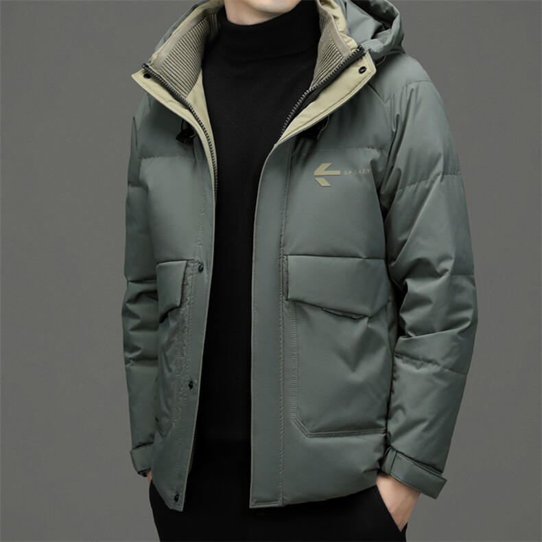 BW8619钱塘2020-2中年男士商务休闲简约冬季厚款新款羽绒服P250,男装羽绒服,钱塘207-2