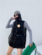 免洗羽绒马甲，女装马甲，裳之恋语