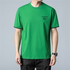 C2637钱塘2020-2直播深度备货版权已注册长绒棉短袖精品58，男装T恤，钱塘207-2
