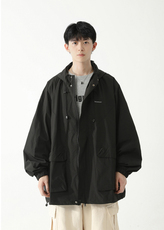 Wt360-P60白墙美式连帽冲锋衣夹克外套，男装夹克，星座1501-1