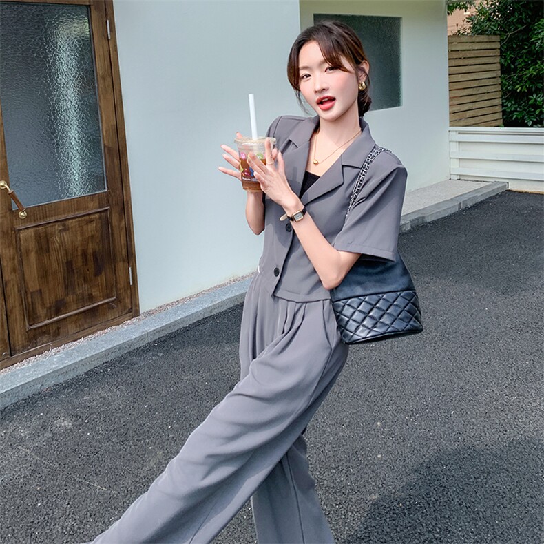 新款现货主推薄款西装套装9839-P135-K188,女装套装/套裙,2C129