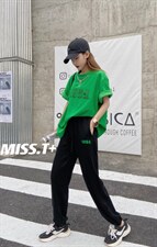 【现货】新款卫裤，女装休闲裤，MISS T+