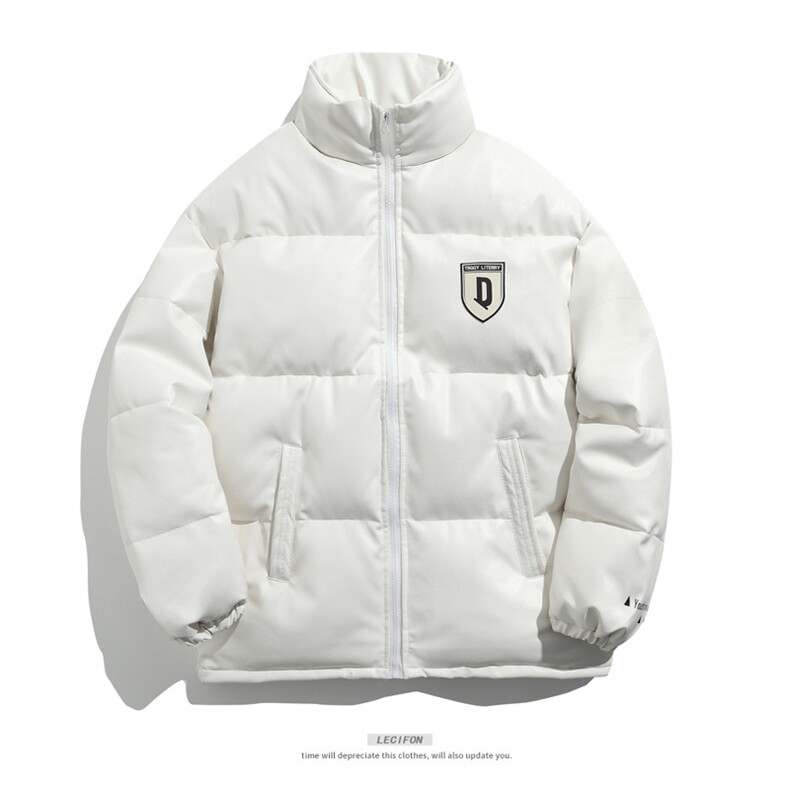 PU皮棉衣棉服男女面包服立领冬装棉袄皮衣外套3358-P80控108,男装皮衣,星座207