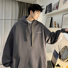 ！重磅大码M-4XL得物品质加厚连帽卫衣RH6235-特P35加绒42，男装卫衣，星座610B-1