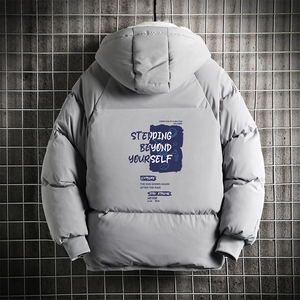 控128加绒面包服男大码羊羔毛棉衣男MY16345-P100图片