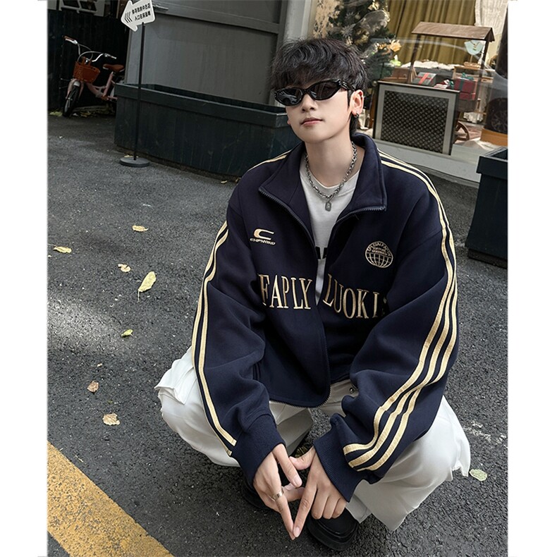 F548P55秋装男装休闲卫衣时尚宽松外套运动男装,男装卫衣,星座512-6