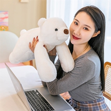 雪乐玩具 兔毛趴熊