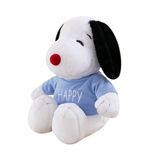 新明毛绒玩具 史诺比/SNOOPY公仔国产PP棉衣服长毛系列史努比狗狗礼物厂家家居
