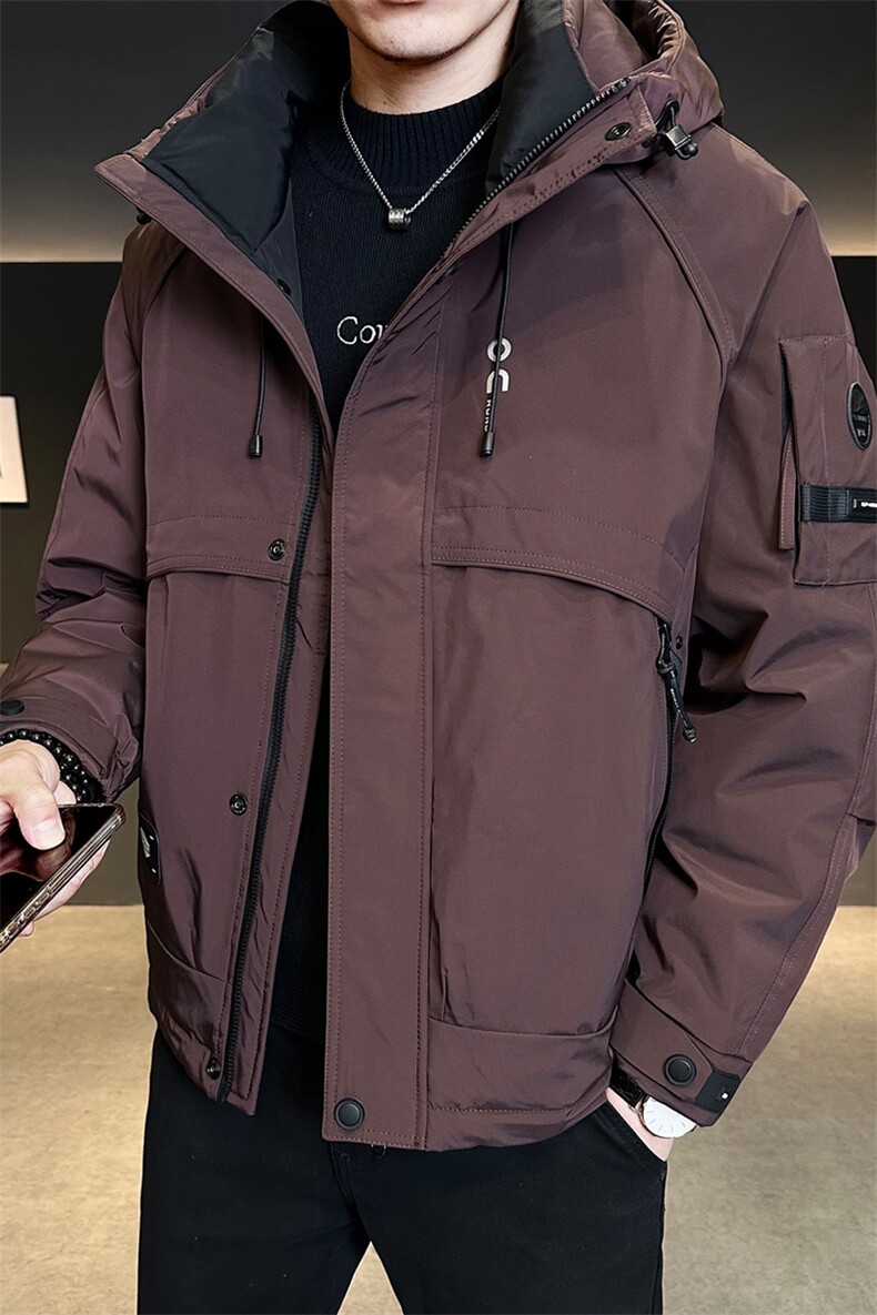 新标连帽轻奢男羽绒服现货高品质情侣保暖外套数据款Y2553-P245,男装羽绒服,电商A237