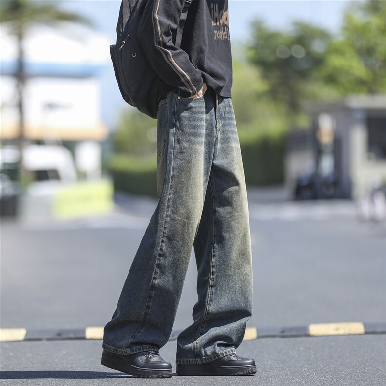 C315-999高品质特P半松紧低退率猫须马骝牛仔裤(特P40限79)1,男装牛仔裤,电商C315
