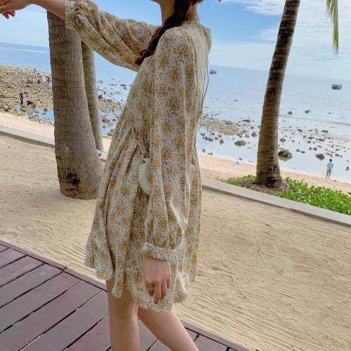 【现货】夏季新款碎花娃娃裙，女装，郭郭家