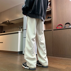 2024春季新款内景大码美式织带工装卫裤M-5XHK24042-P60，男装休闲裤，电商A022
