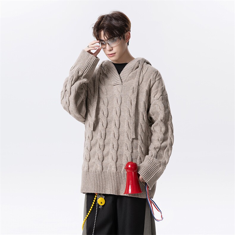 美式针织衫慵懒风毛衣 D309B-MY01-P75128图片