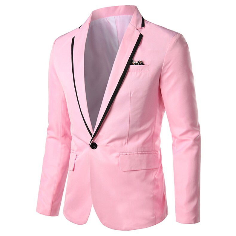 外贸新款碎花拼接长袖修身休闲西服礼服外套112C-506X09-P35,男装西服,星座112C