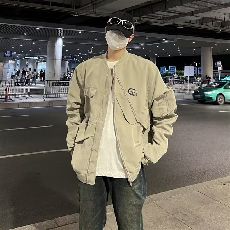 秋季青春流行男夹克文艺潮外套LW05P65,男装夹克,星座1116-2