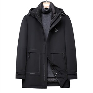 新款冬脱卸内胆羽绒服中年男外套爸爸装夹克上衣GSNA219953-P400,男装羽绒服,电商B212（原钱塘6029）