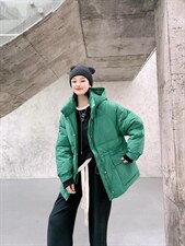 现货羽绒服六色两码，女装羽绒服，魅力布梵