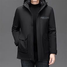 NN8315钱塘2020-3冬季厚款商务休闲简约中年男士羽绒服P215，男装羽绒服，钱塘207-3