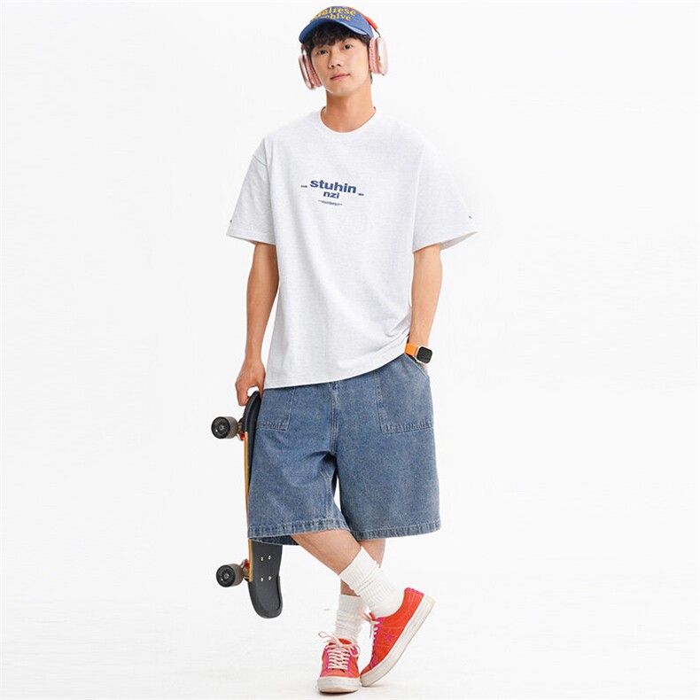 2025夏季新款原创潮牌日系男装T恤T1066，男装T恤，电商A101（原外27）