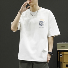 2023男夏季宽松休闲百搭T恤T6887小码P22大码P25，男装T恤，星座914