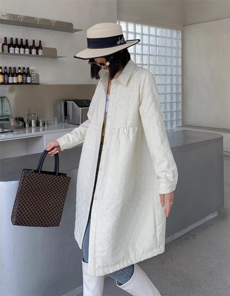 【现货】春季新款风衣单层，女装风衣，得瑟空间