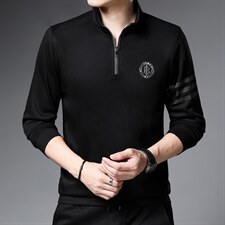 S9853钱塘2020-2中青年男士春秋薄款时尚休闲长袖卫衣主推款P67，男装卫衣，钱塘207-2