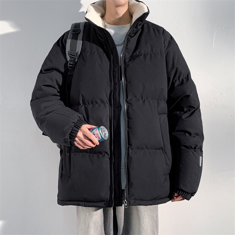 三防料抖音品质现货10W件宽松加绒加厚棉衣外套棉服BM111特P78,男装棉衣,电商A486