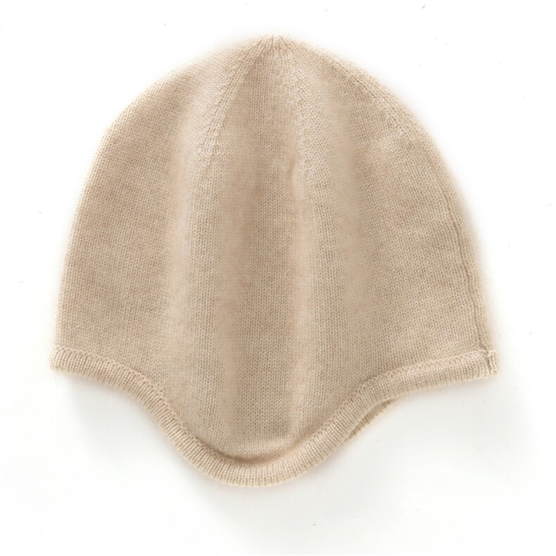 2025年秋季休闲逛街时尚百搭儿童羊绒帽，帽子，牧戎奢羊绒